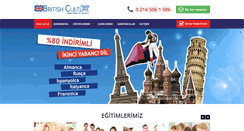 Desktop Screenshot of pendikingilizkultur.com